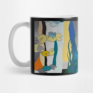 Water Lilies Bridge Mug